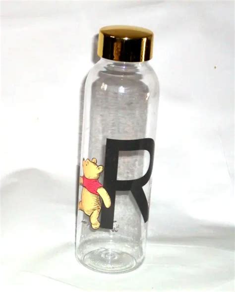 Disneys Winnie The Pooh Piglet Letter R Clear Reusable Drinks Bottle