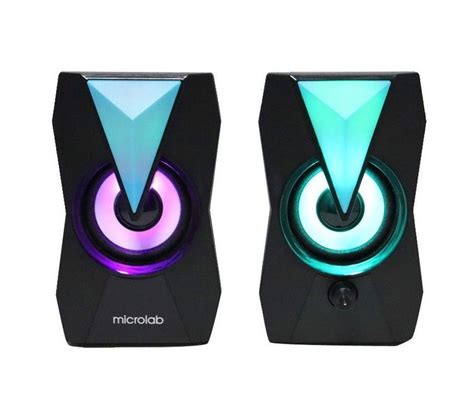 Компьютерные колонки 2.0 MICROLAB B22 USB – фото, отзывы ...