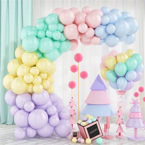 Buy Pastel Balloon Garland Arch Kit Pcs Macaron Pastel Balloons