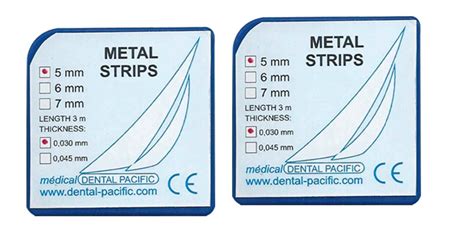 Matrices Métalliques En Rouleau DENTAL PACIFIC CHARISMADENT