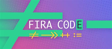 Fira Code - Font with Programming Ligatures - Let's WP