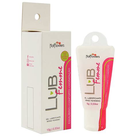 Lub Femme Lubrificante íntimo Feminino 15g Hot Flowers DOT G