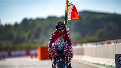 Francesco Bagnaia E Ducati Campioni Del Mondo MotoGP 2022