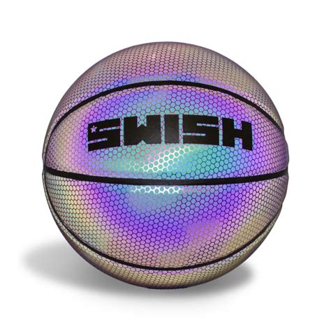 Мяч баскетбольный SWISH Basketball Светящийся / светоотражающий ...