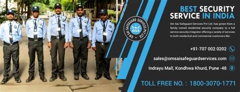 Om Sai Safeguard Services Is One Of The Top Private Security Guard