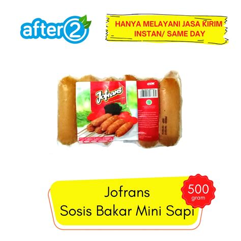 Jual Sosis Bakar Mini Sapi Jofrans Bratwurst Gr Shopee Indonesia