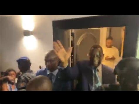 APRÈS SON MESSAGE A LA NATION LES MILITANTS DE APR CHEZ MACKY SALL POUR