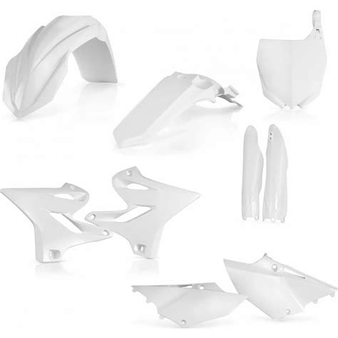 Kit Plastiques Complet Acerbis Yamaha YZ 125 250 2015 Blanc Kit Plastique