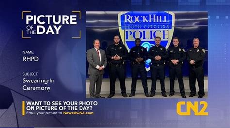 Cn2 Picture Of The Day Rock Hill Police Department Swearing In