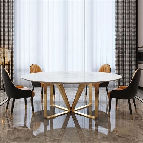 Dining Table Set Designs, Round Dining Table Modern, Metal Dining Table ...