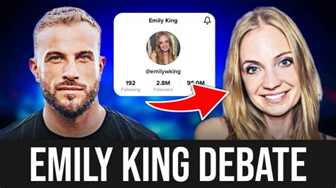 Emily King Very Popular Tiktoker Debate Youtube