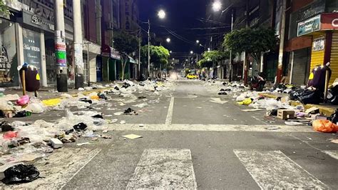 Chimbote Unas 35 Toneladas De Basura Fueron Recogidas En La Ciudad