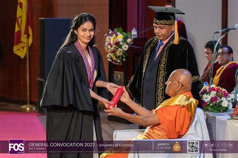 General Convocation 2022 University Of Colombo Sri Lanka