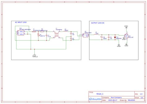 Ac Dc Buck Converter V Output Oshwlab