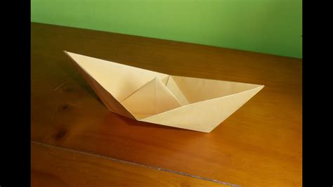 C Mo Hacer Un Barco De Papel F Cil Origami Paso A Paso Youtube