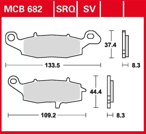 Bremsbelag TRW Sinter Street Suzuki VX 800 VS51B 96 97 Vorne EBay