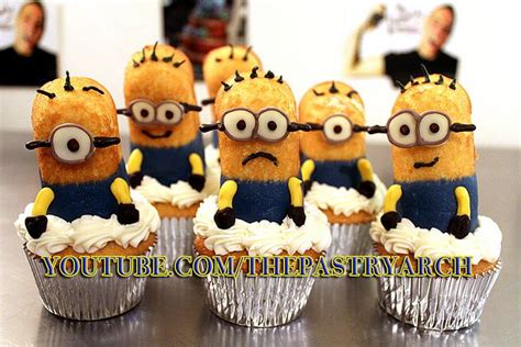 How To Make Minion Cupcakes The Pastryarch Way Postres Elegantes