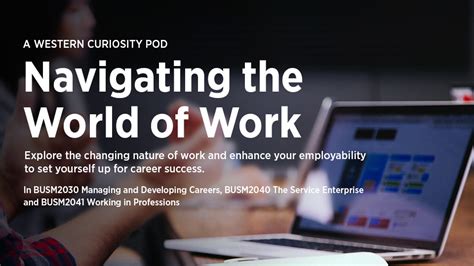 Navigating The World Of Work Western Sydney University