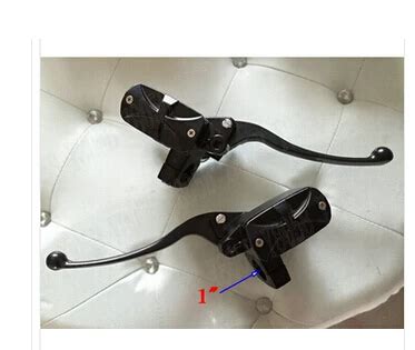 Motorcycle Handlebar Cross Reservoir Brake Clutch Levers For Yamaha