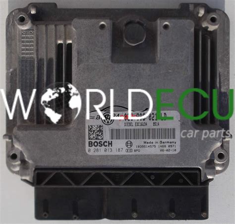 MOTORSTEUERGERÄT ECU STEUERGERAT SKODA OCTAVIA 2 0 TDI 03G906021LD 03G