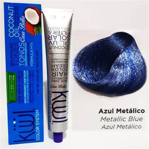 Kuul Tinte Azul Metalico 90gr Peroxido 20vol