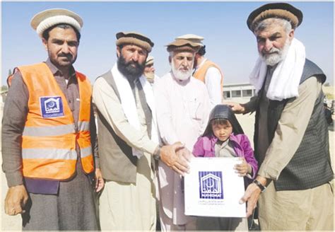 Ration Distributed Among Flood Hit Families Pakistan Observer