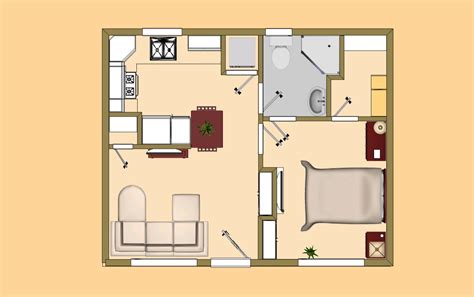 500 Sq Ft House Plan Maximizing A Small Space House Plans