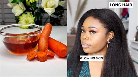 How To Make Pure Carrot Oil For Thicker Hair And Brighter Skin Youtube