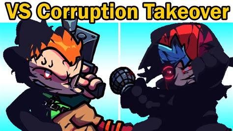 Friday Night Funkin BF Vs Pico Corruption Takeover FNF Mod YouTube