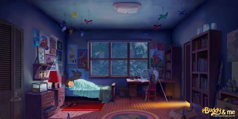 illustration, concept art, game art | Bedroom illustration, Concept art ...