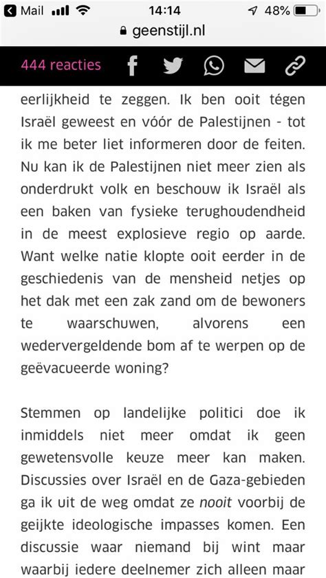 Jan Tervoort On Twitter En Mind You In De Tussentijd Vond De Gaza