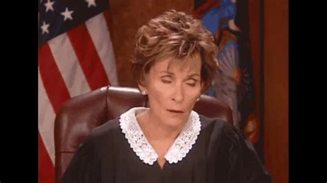 Judge Judy: Eye Roll