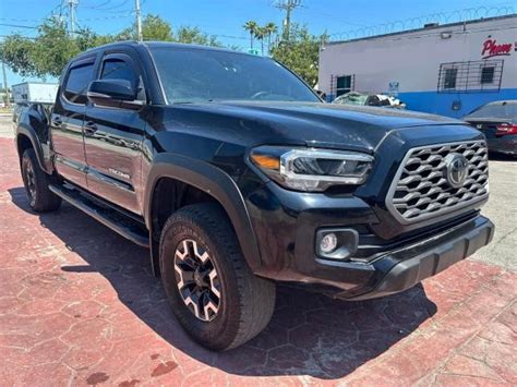 2021 Toyota Tacoma Double Cab For Sale In Miami Fl Lot 54602