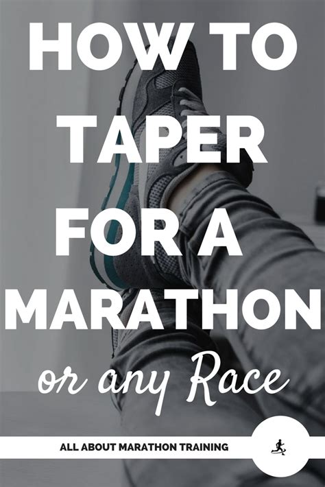 Marathon Taper And Tapering For Any Race