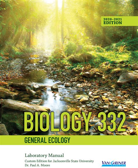 Redemption Code For Biology 332 General Ecology Laboratory Manual