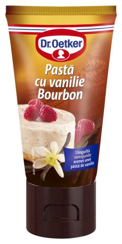 Pastă cu vanilie Bourbon Arome naturale Dr Oetker