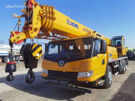 Xcmg Xcmg Qy K F Ton Used Hydraulic Mounted Mobile Truck Crane On