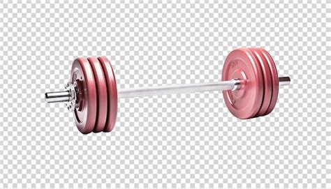 Premium Psd Dumbbell Isolated On Transparent Background