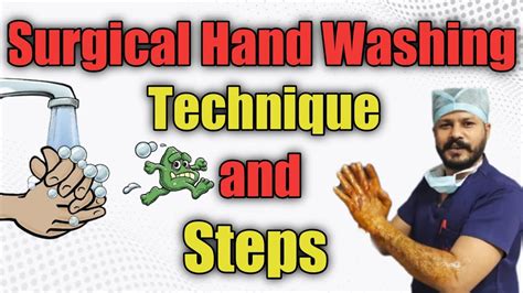 Surgical Hand Washing Procedure At Richard Wiggins Blog