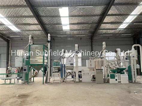 15tpd Complete Set Rice Milling Machine From Processing To Packing With Best Rice Quality