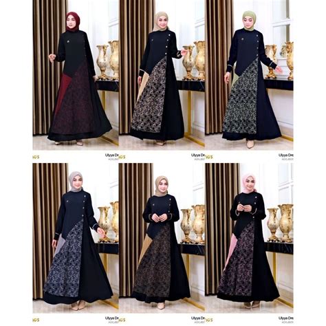 Jual Aneka Super Premium Ulyya Dress By Ninos Star Dress Batik