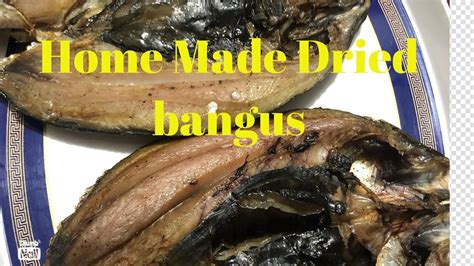 Dried Milkfish After Marinated Make It Dry Will Make Daing Super