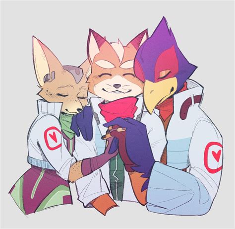 Falco Lomardi X Fara Phoenix X Fox Mccloud By Weekyle15 On Deviantart