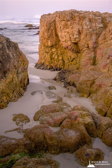 Asilomar Beach No California Steve G Bisig Photography