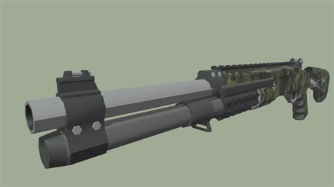 Shotguns 3d Models Sketchfab