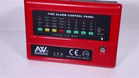 Asenware 8 Zone Fire Alarm Control Panel Model Name Number AW CFP2166