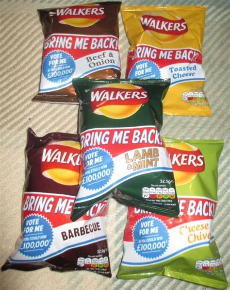 Walkers Crisps Retro Bring Me Back New Old Flavours By Cinabar