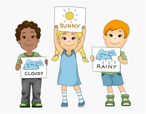 Weather Clipart Child Weather Reporters Clip Art Free Transparent