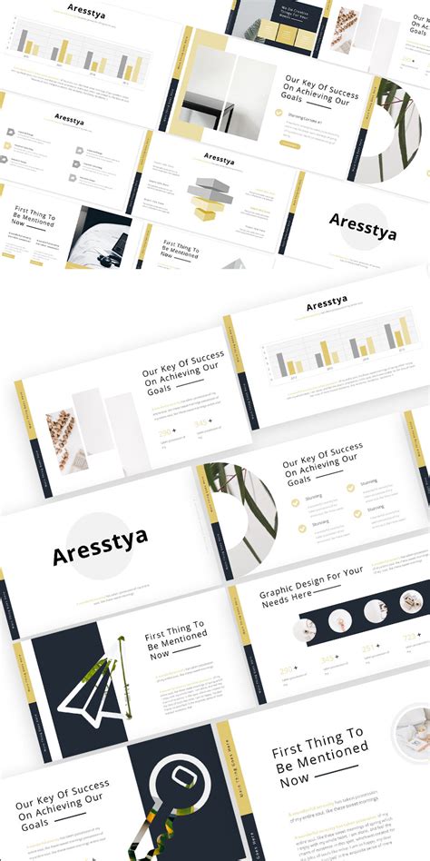 Aresstya Simple Powerpoint Template 225668 TemplateMonster