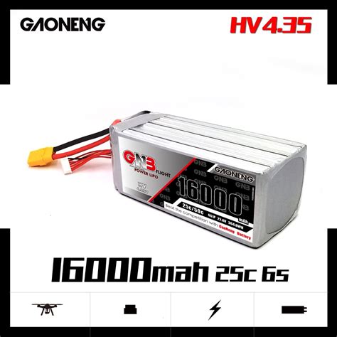 16ah 16000mah 6s 228v 25c 50c Hv Lihv High Voltage Lipo Battery